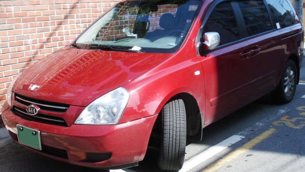 Kia Carnival technical specifications and fuel economy